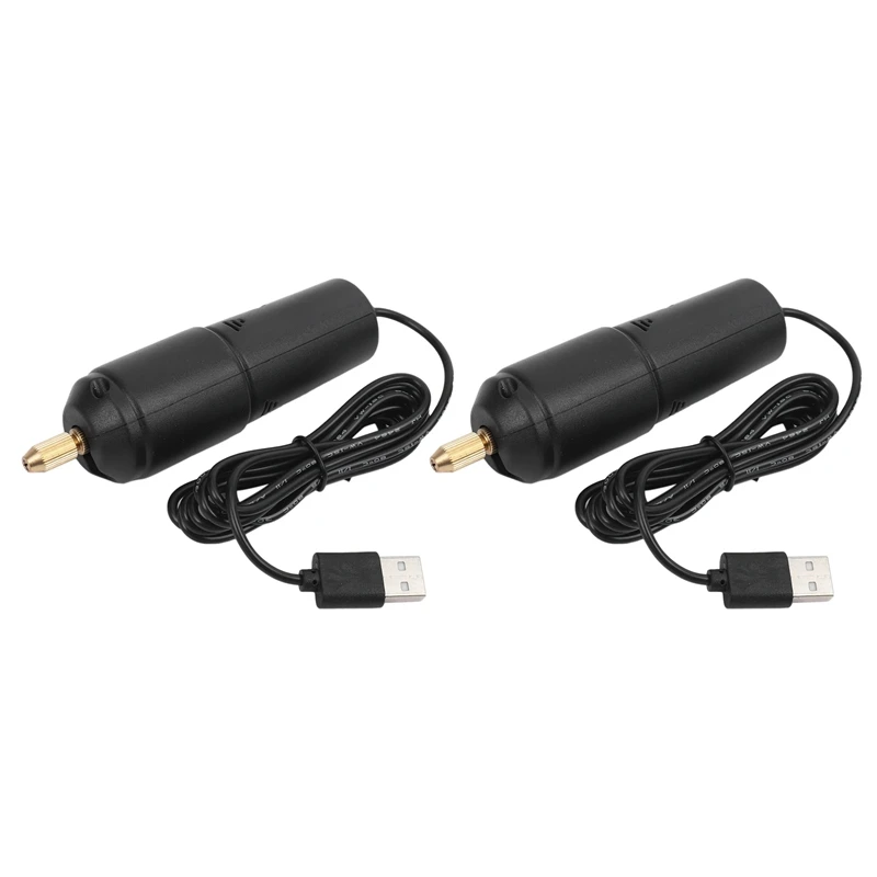 2 шт. электрическая мини-дрель для изготовления украшений из жемчуга и эпоксидной