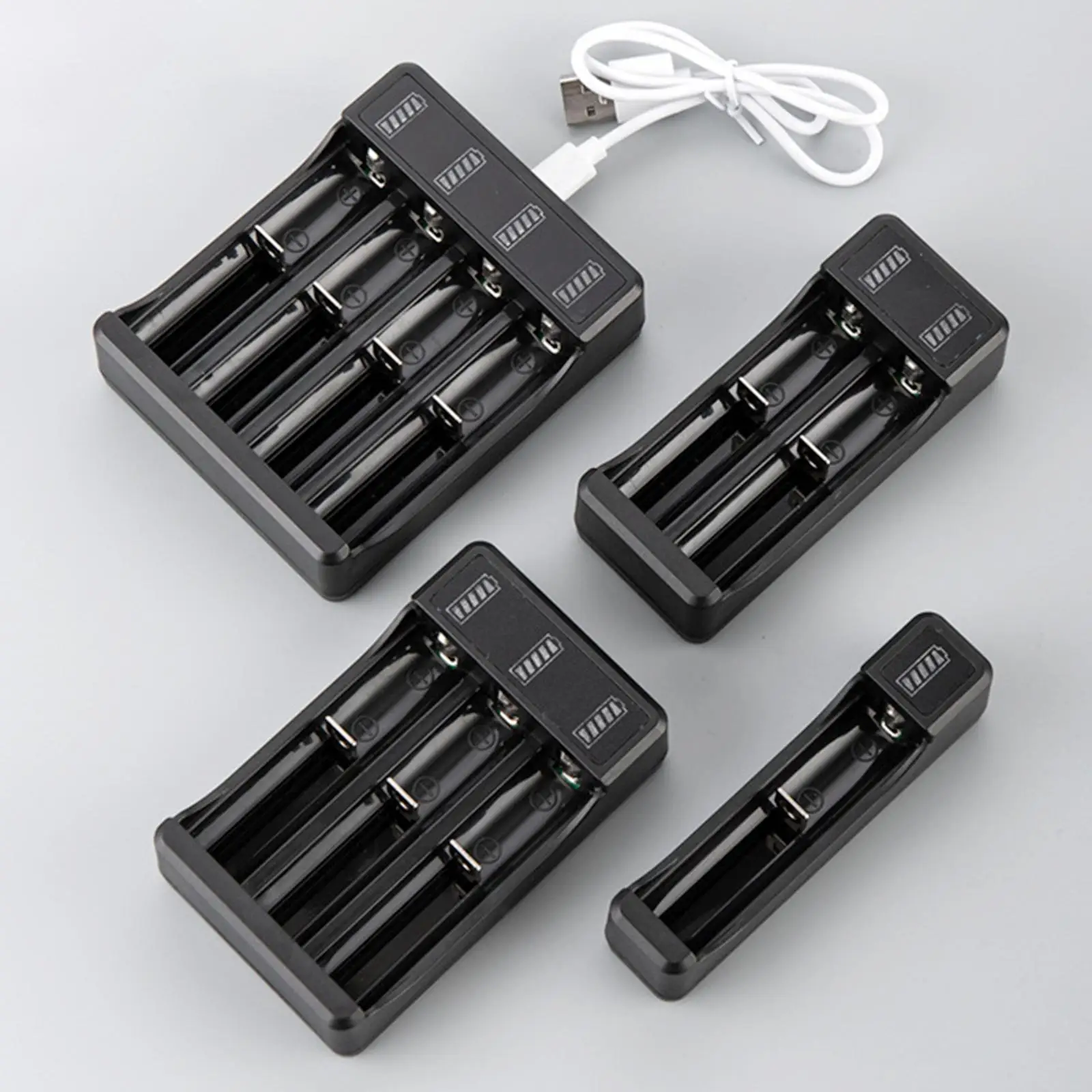 USB-зарядное устройство с индикатором яркости для литиевых аккумуляторов 3 7 в/4 2 в