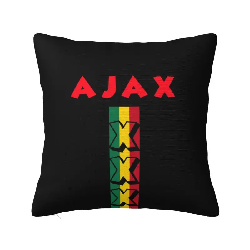 

Amsterdam Football Ajax Bob Marley Modern Pillow Cover Home Decoration Three Birds Car Cushion Cover Velvet Pillowcase