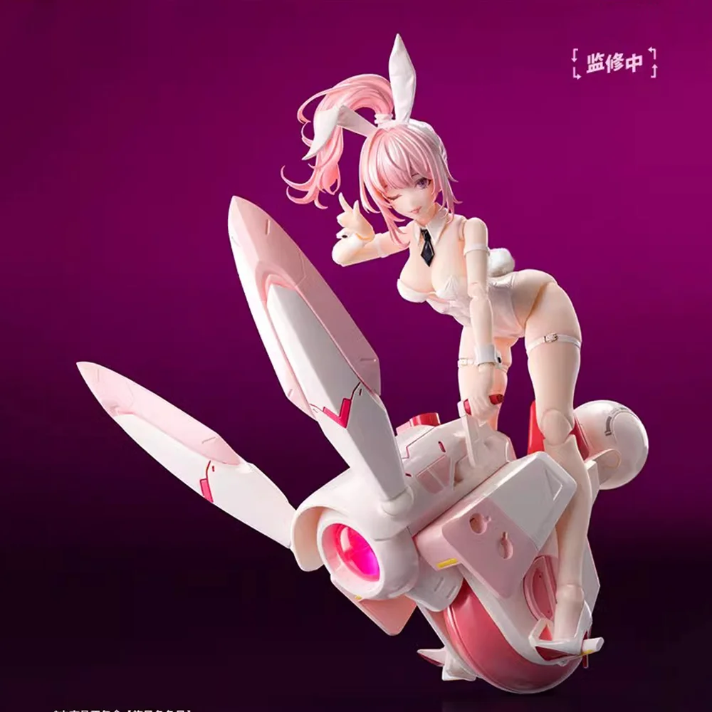 Фигурка из ракушки с улиткой 1/12 Розовая леди кролик девушка Айлин Вихревой