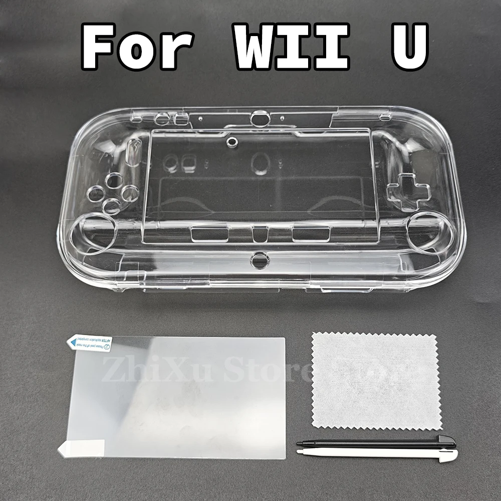 Фото Защитный прозрачный жесткий чехол-накладка для геймпада Wii U, защитный кожух для контроллера Wii U ﻿ ﻿ №1