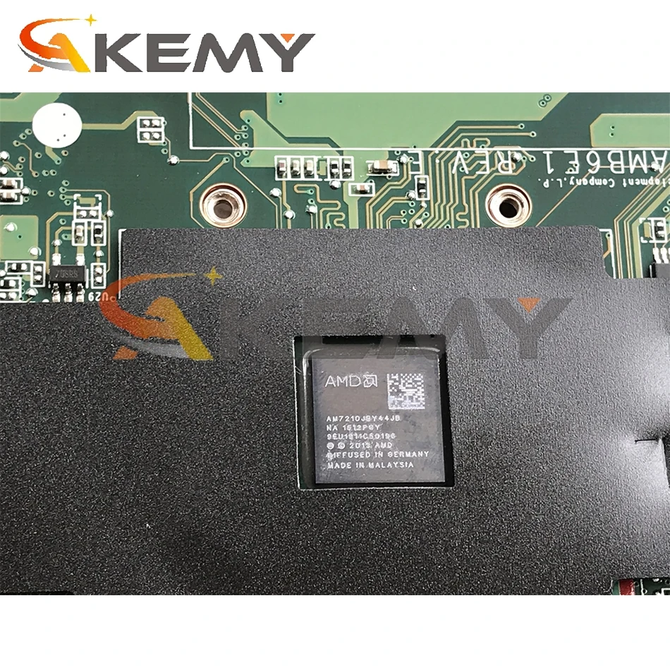 Материнская плата DDR3 для ноутбука HP Probook 455 G3 AM7410 материнская DAX73AMB6E1 |