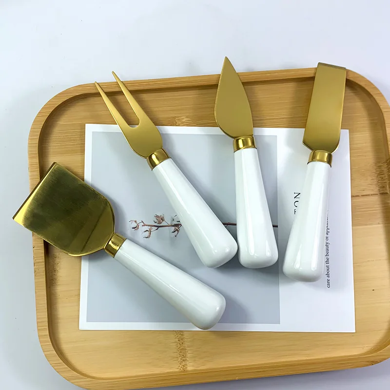 

Knifes for Pizza Kitchen Utensils Sets Home White Tableware Cutlery Ceramic Dinnerware Items Platos Ceramica Kitchenware