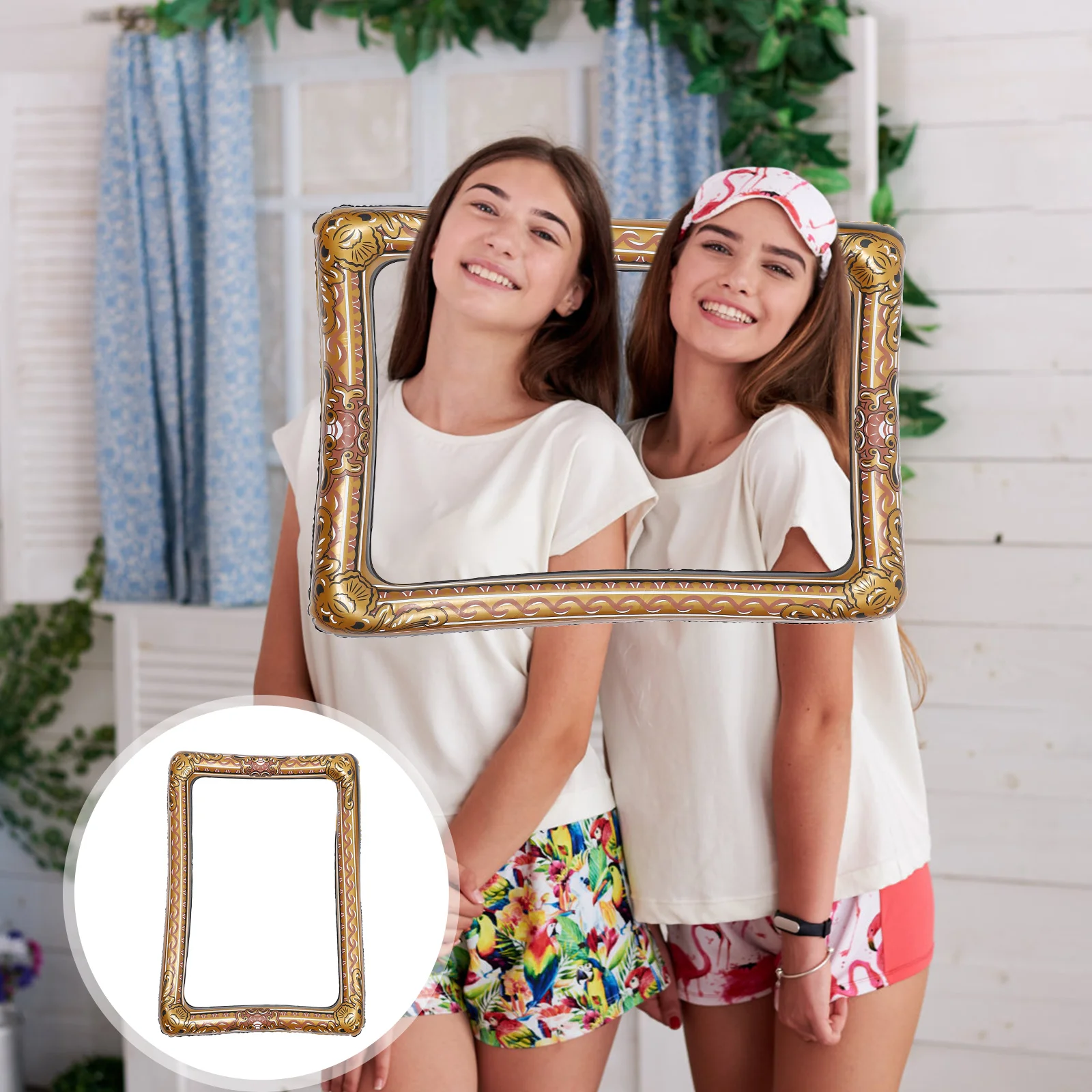 

Photo Frame Booth Inflatable Prop Selfie Party Graduation Picture Sleeve Props Box Shadow Grad Graduate Supplies Collection