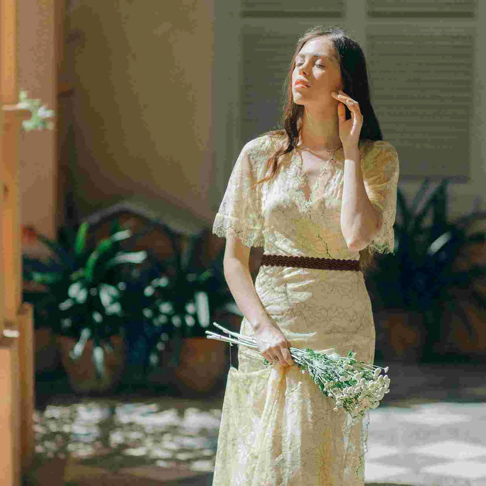 Волнистые кружевные золотые шторы искусственная декоративная отделка шитье