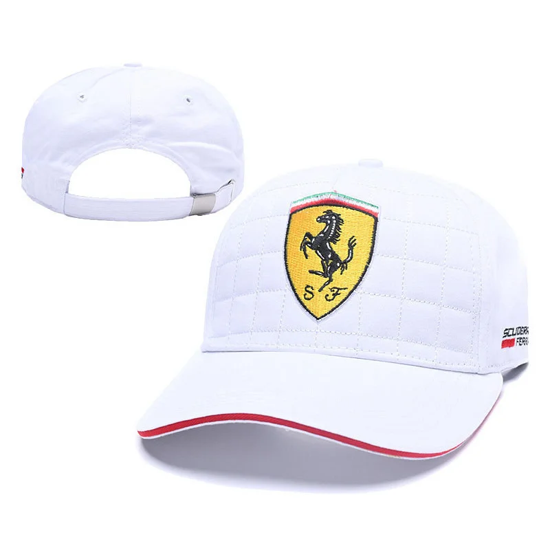 Бейсболка f1 гоночная с вышивкой хлопковая кепка унисекс креативный подарок