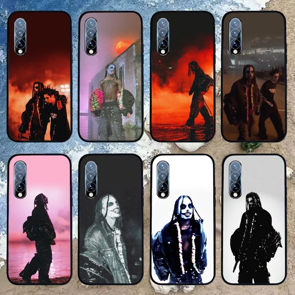 Чехол для телефона Rapper playboi carti Samsung Galaxy S21 S22 S23 Note S20 Plus Ultra Shell