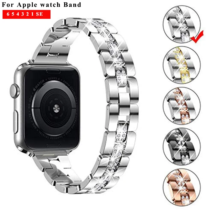 

Браслет из нержавеющей стали для Apple Watch Band 38 мм 42 мм 40 мм 44 мм