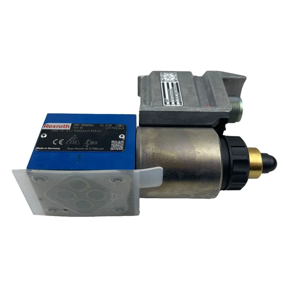 Сервоклапан Rexroth серии DBETE DBETE-62/100G24K31A1V R 901029967 DBETE-62/50G24K31A1V 901029966 Гидравлический