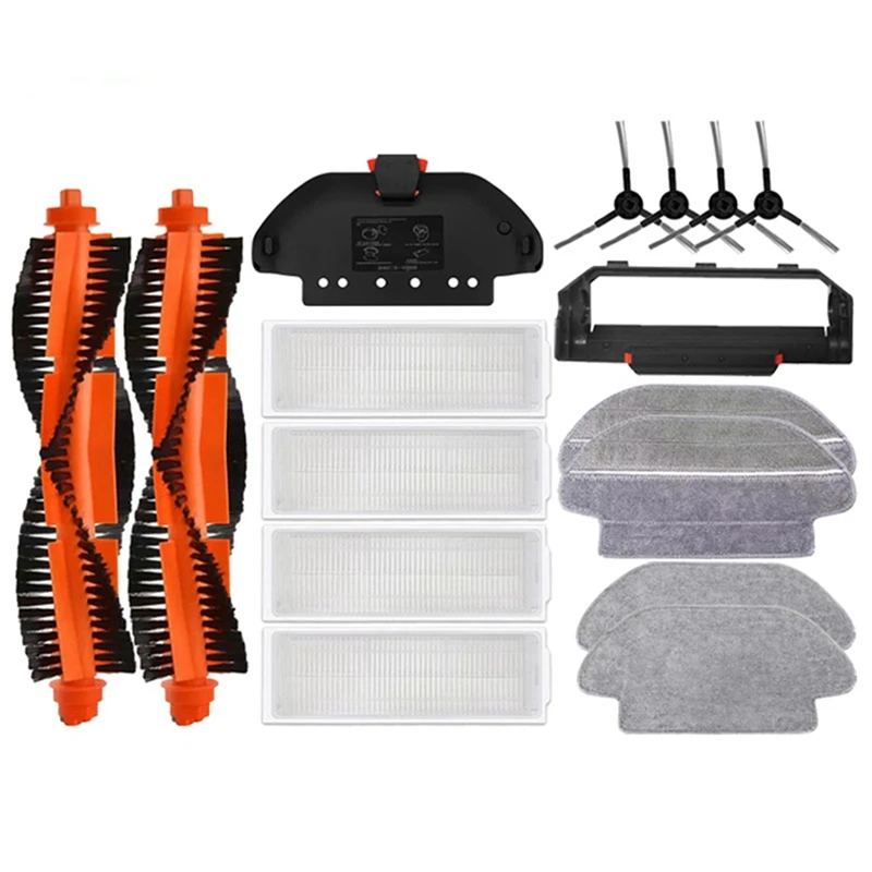 

For Xiaomi Mijia Mi Robot Vacuum-Mop Pro STYTJ02YM 2S / 3C / Conga 3490 Viomi V2 PRO V3 SE Main Side Brush Hepa Filter