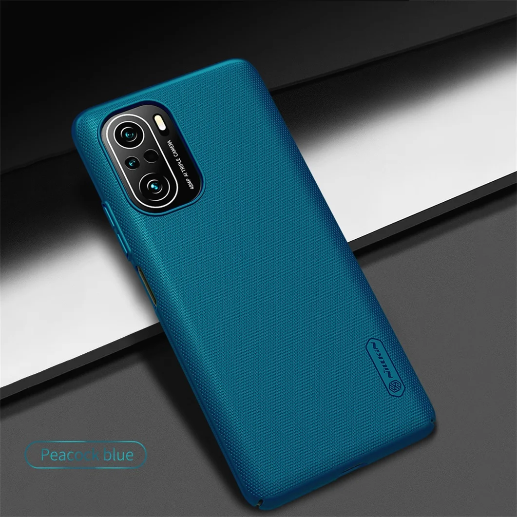Чехол Nillkin Матовый для Xiaomi Poco F3 X3 Pro NFC жесткий защитный чехол телефона из