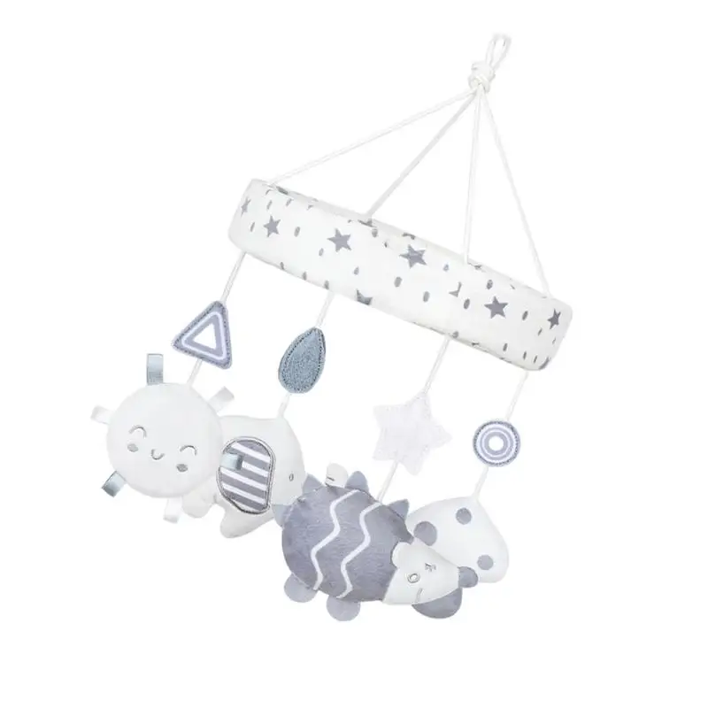 

Baby Nursery Crib Mobile Musical Crib Mobile With Rotating 4 Animal Toys Of Bunny Owl Nursery Toy For Newborn 0-24 Months Infant