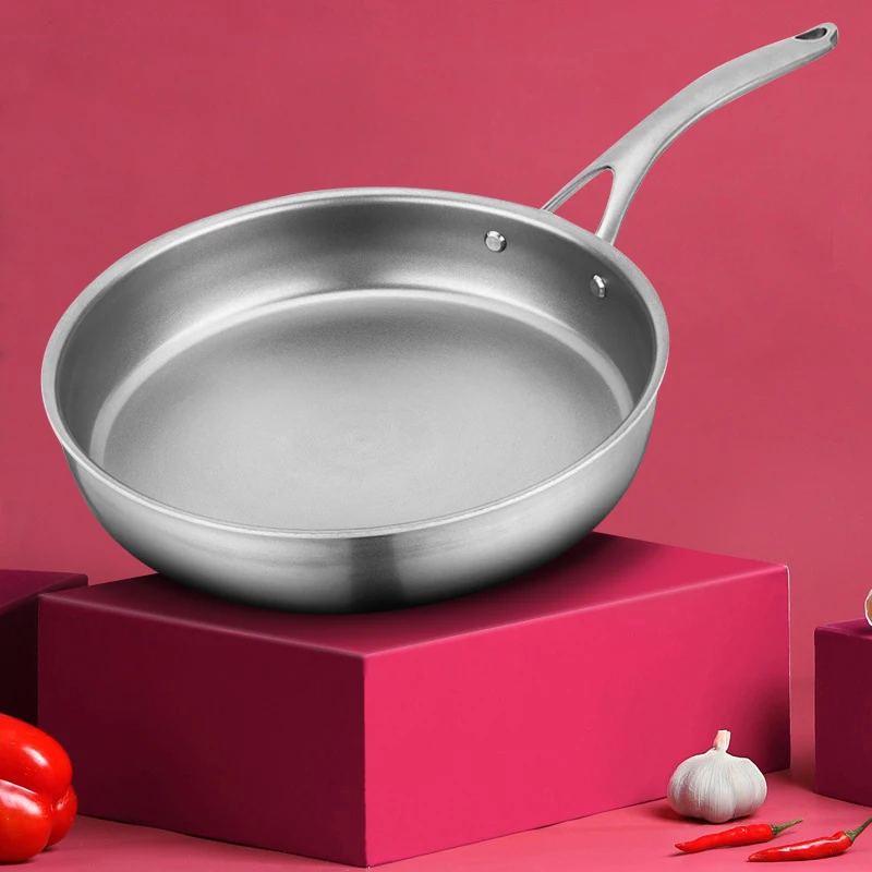 

Pure titanium frying pan Nonstick Fry Pan Induction Compatible Multipurpose Cookware Use for Home Kitchen or Restaurant