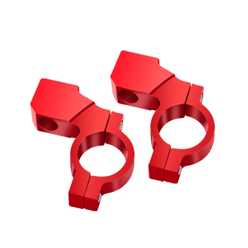 

Universal 7/8" Motorcycle Handlebar rear View Mirror Bracket Mount Adapter Holder Clamp CNC Aluminum Mount Brackets Accessories