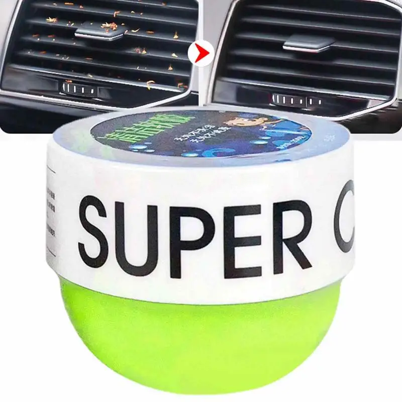 

Car Cleaning Gel Universal Gel Cleaner For Car Vent Keyboard Auto Cleaning Putty Dashboard Dust Remover Putty Auto Duster