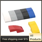 10 шт. Собирает Частицы 11477 2x1 крепление для криволинейной поверхности конструкторных блоков, Детские кубики комплект часть высокотехнологичных, обучающая игрушка для детей, подарок для детей