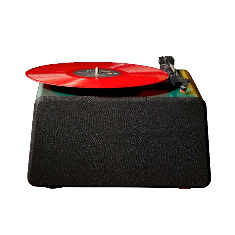 

Vintage Portable Wood Vinyl Turntable Record Players With Bluetooth top grade design, fashion and novel appearance. phonograph