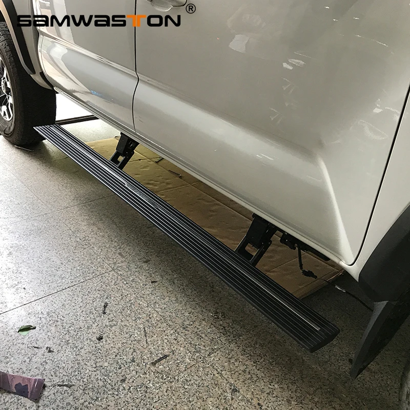 Автоматическая электрическая боковая подножка для кабины Isuzu DMax Crew Cab 2013 + MU-X 2015