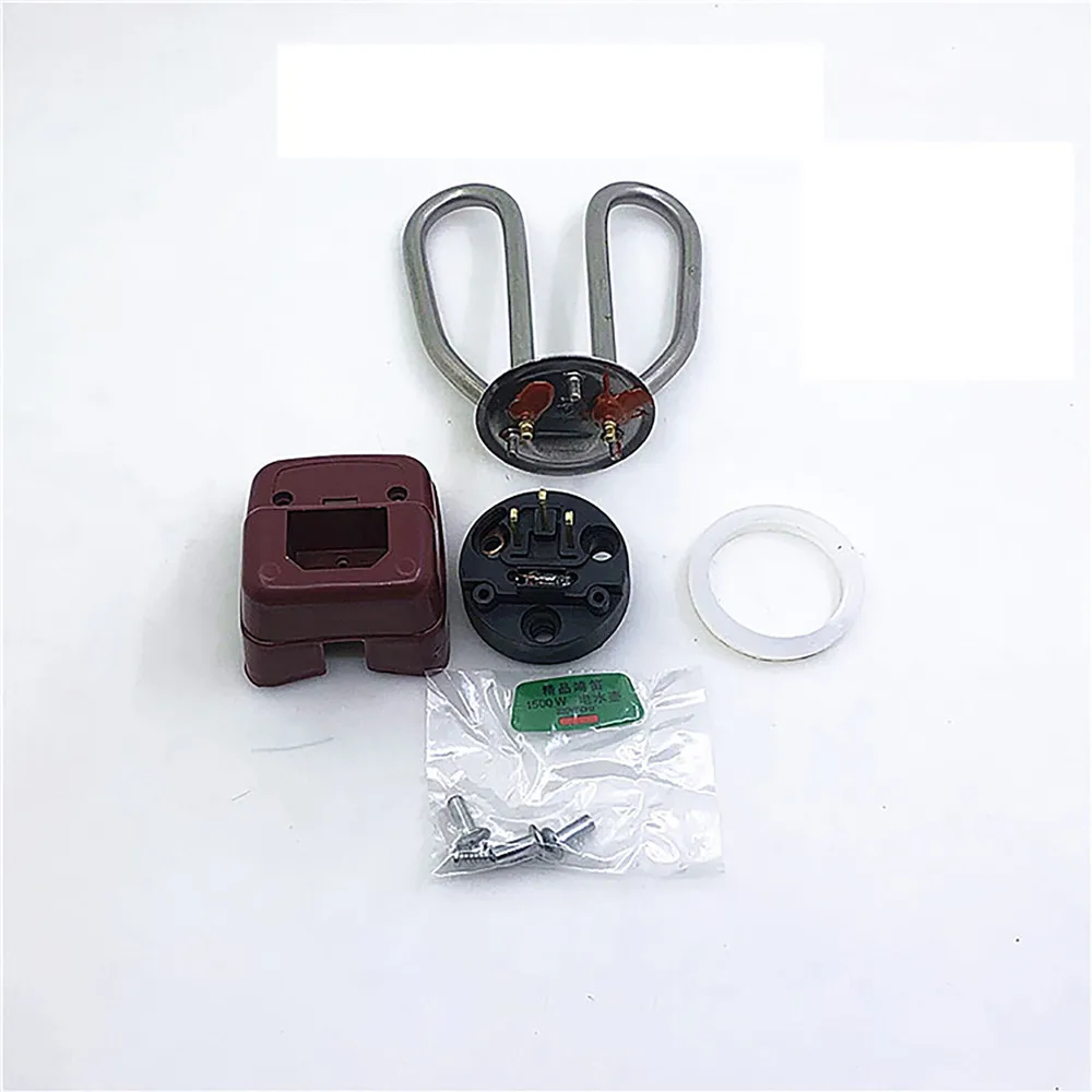 Быстрый нагревательный элемент для электрического чайника из нержавеющей стали, элемент для электрического чайника 1500 Вт, комплект нагревательной трубки