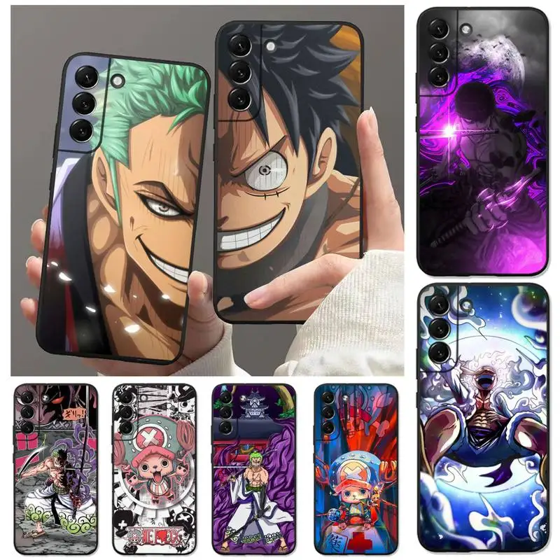 

Чехол для телефона One piece Luffy Roronoa Zoro Tony Chopper для Samsung Galaxy S22 S21 Ultra S20 FE S10 Plus 5G lite 2020
