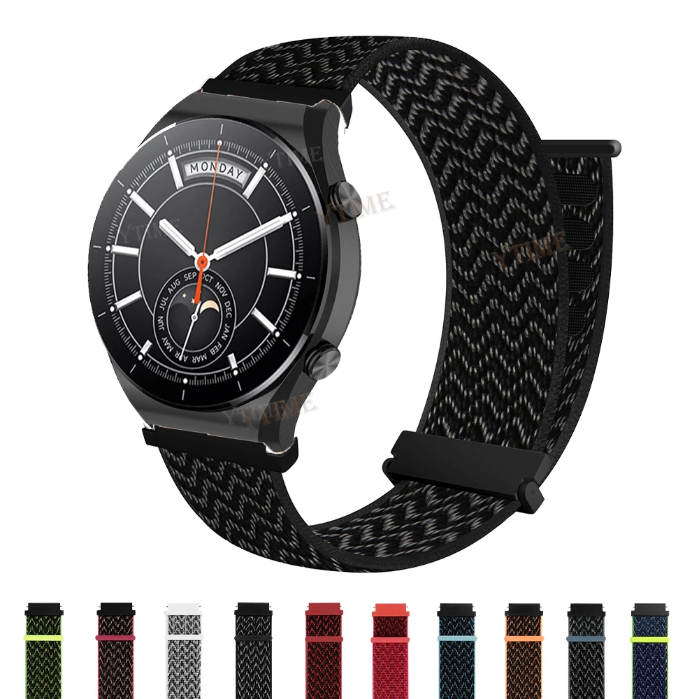 

Ремешок для Xiaomi Watch S1 Active, нейлоновый быстросъемный браслет для Xiaomi MI Watch, Color 2