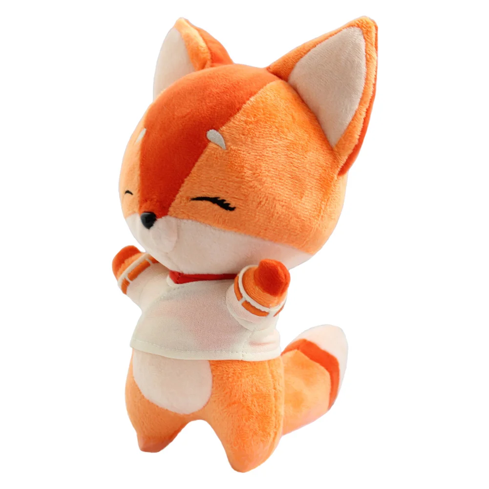 Плюшевые игрушки OW Kiriko Fox Cosplay Cartoon Soft Stuffed Dolls в подарок на День Рождения или на Рождество.