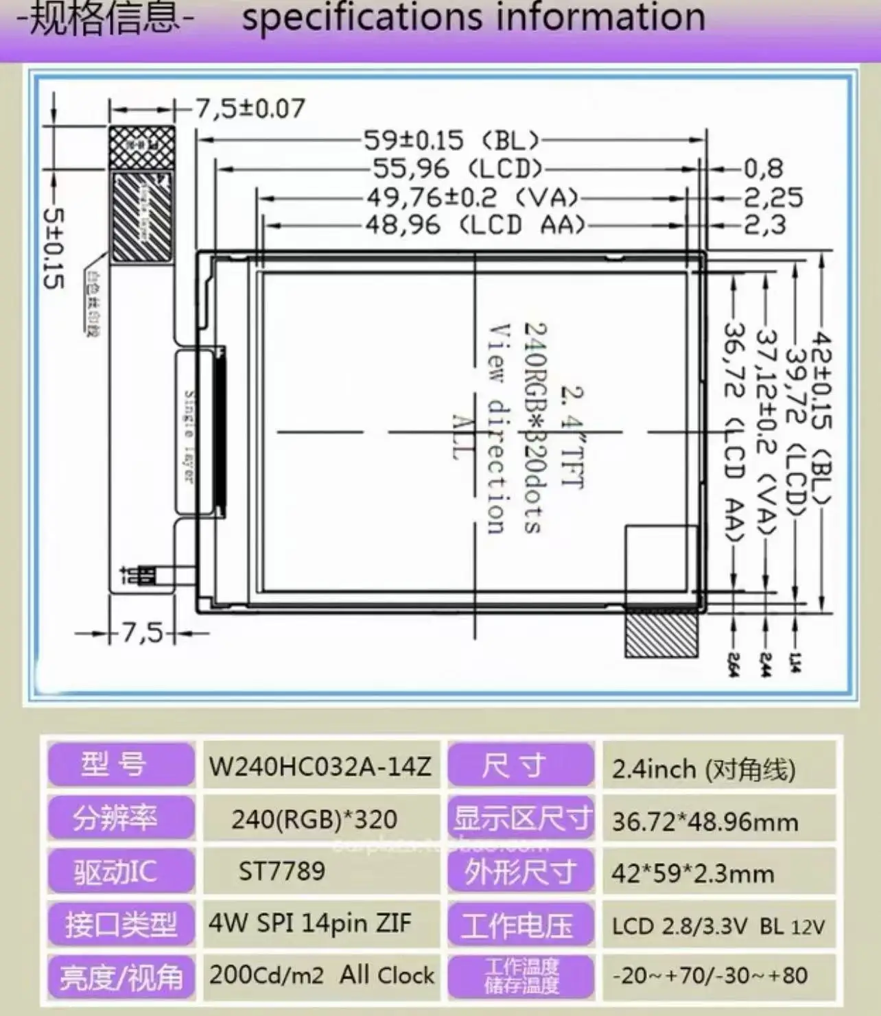 LCD display for iSDT Q6 Pro 300W 14A Charger