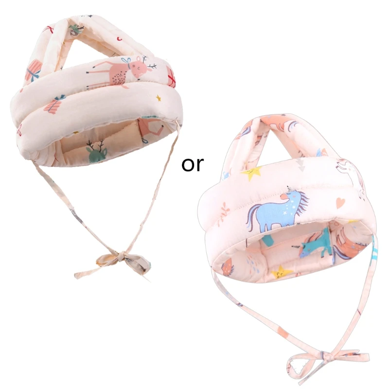 

57EE Baby Toddler Anti-collision Protective Hat Baby Safety Helmet Soft Comfortable Head Security & Protection - Adjustable