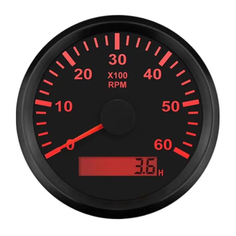 Совершенно новые Тахометры с коэффициентом скорости 1-300 измерители 85 мм 0-PRM