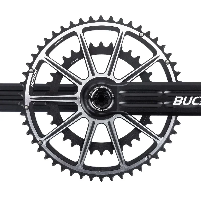 Звездочка BUCKLOS для GXP 50-34T 52-36T 53-39T звездочка шоссейного велосипеда 8/9/10/11S двойная