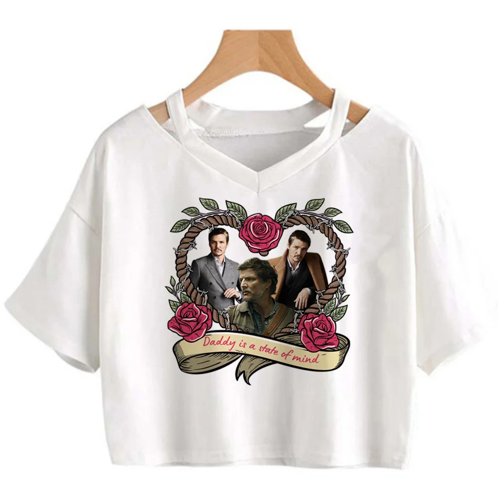 

Короткий топ с принтом Педро Паскаля, в стиле 1920-х Готический, уличная одежда kawai cyber y2k yk2