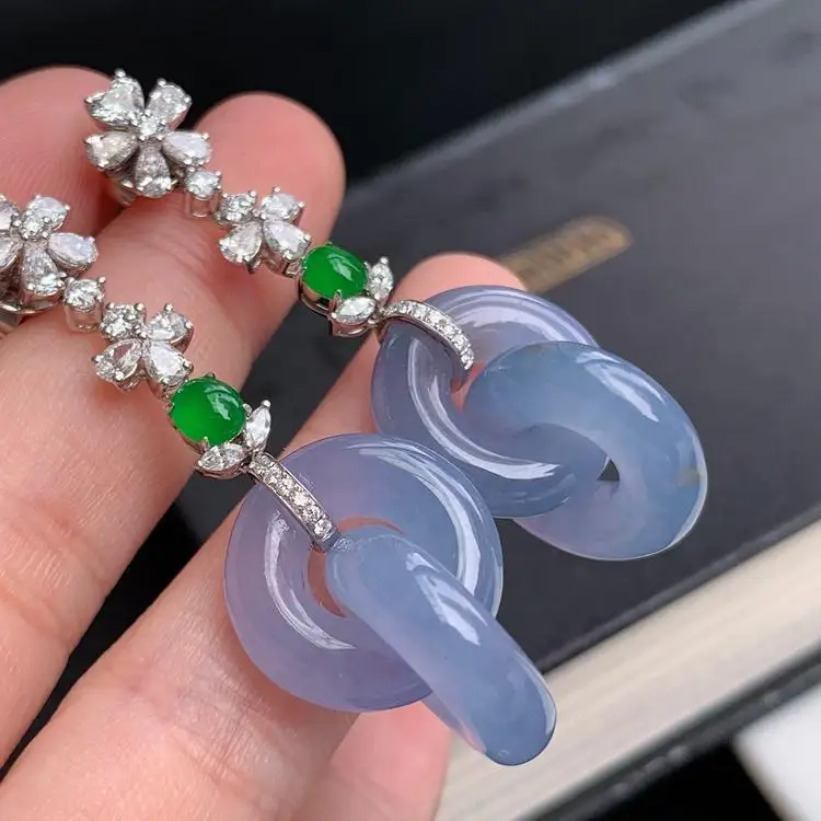 

925 Natural Hetian Jade Designer Earrings Türk Siyah Peynir Earrings for Women Aesthetic Jewelry for Women Luxury Earrings