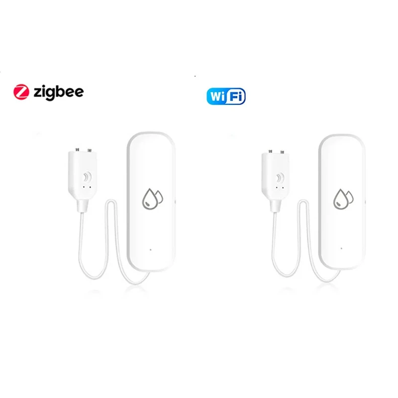 Датчик воды Tuya детектор утечки работает с системой оповещения об переполнении