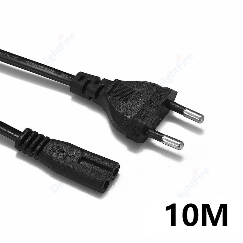 

Кабель питания ЕС 0,5-10 м C7, удлинитель, кабель питания переменного тока для Xbox PS2, PS3, Samsung, LG, ТВ, ноутбука, камеры, принтера