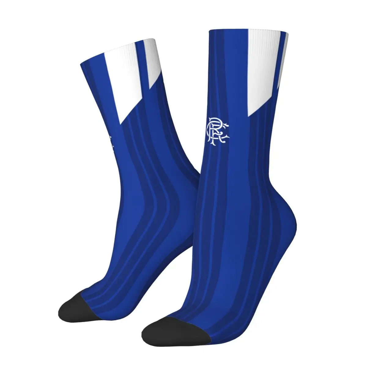 

Retro Mccoist Glassgow Rangers Football Socks Merch All Season Vintage Soccer Comfortable Socks Non-slip
