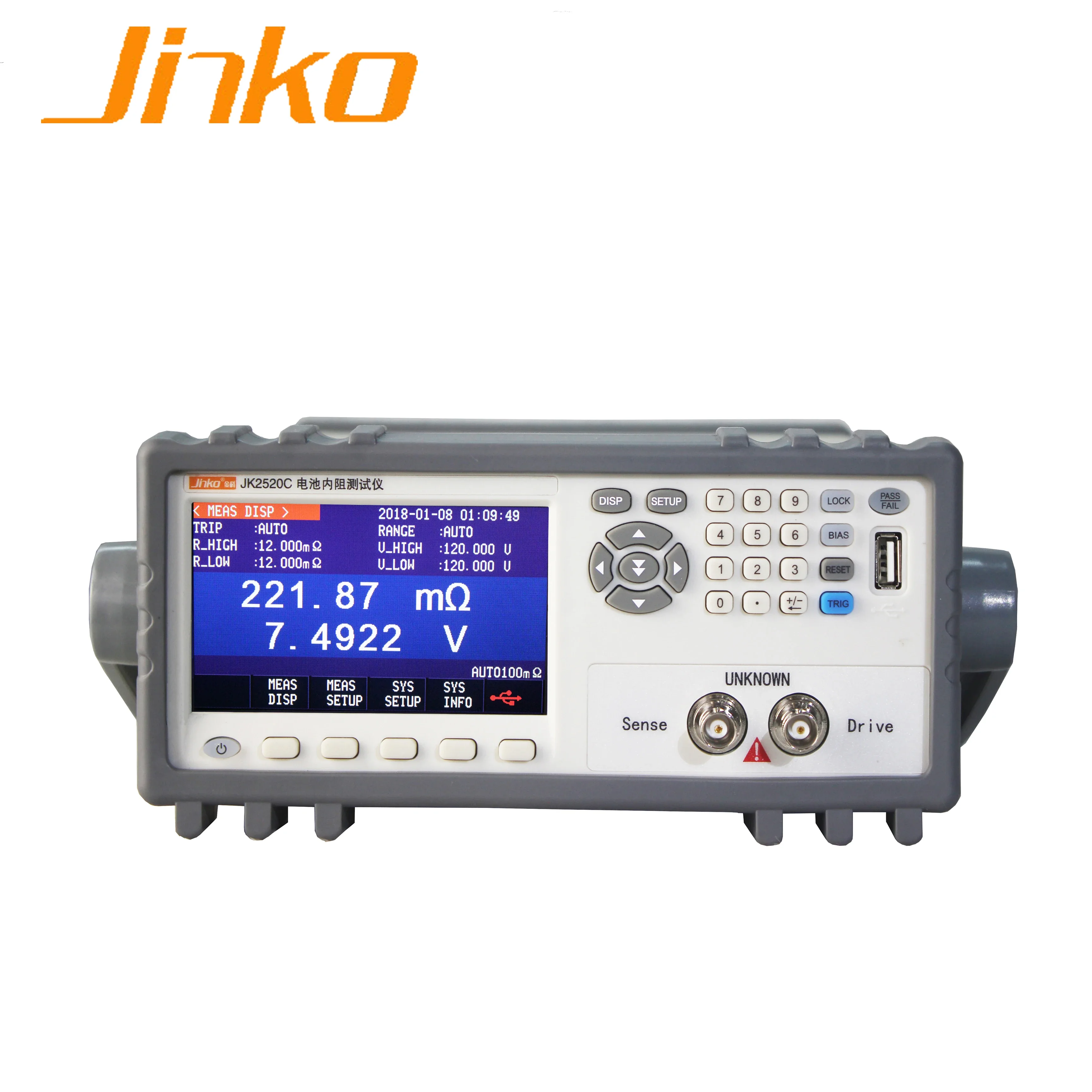 Jinko Лидер продаж JK2520C высокоточный тестер батареи внутреннего сопротивления