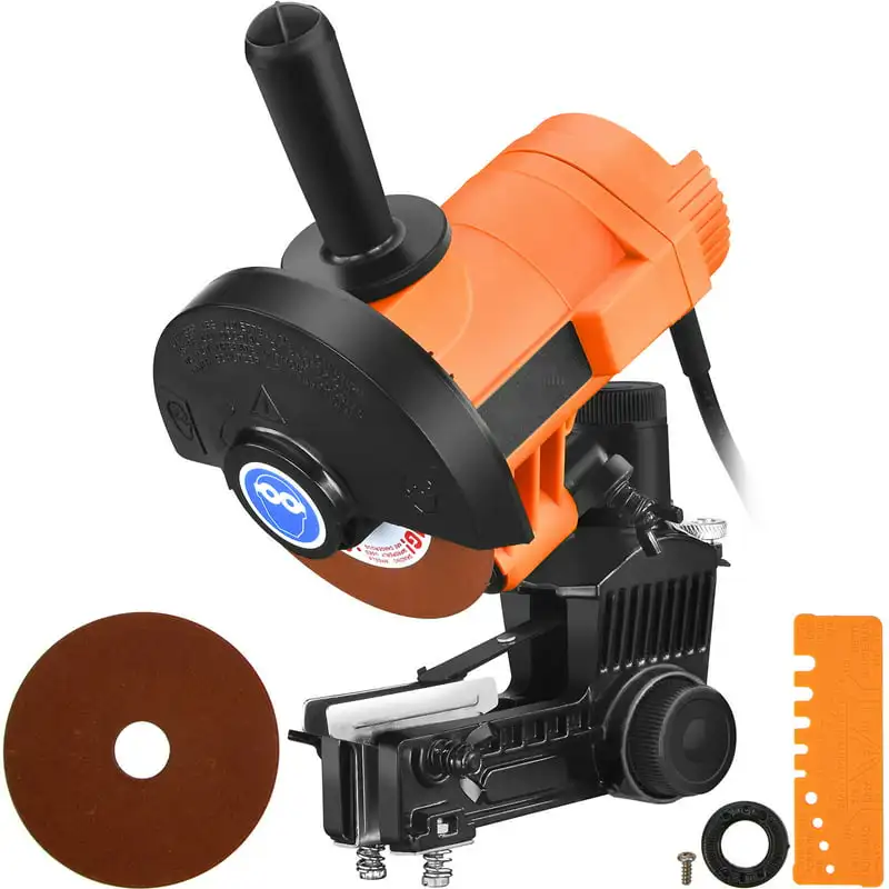 

Grinder Electric Chainsaw Sharpener 110V 85W w/ Grinding Wheels car accessories car products