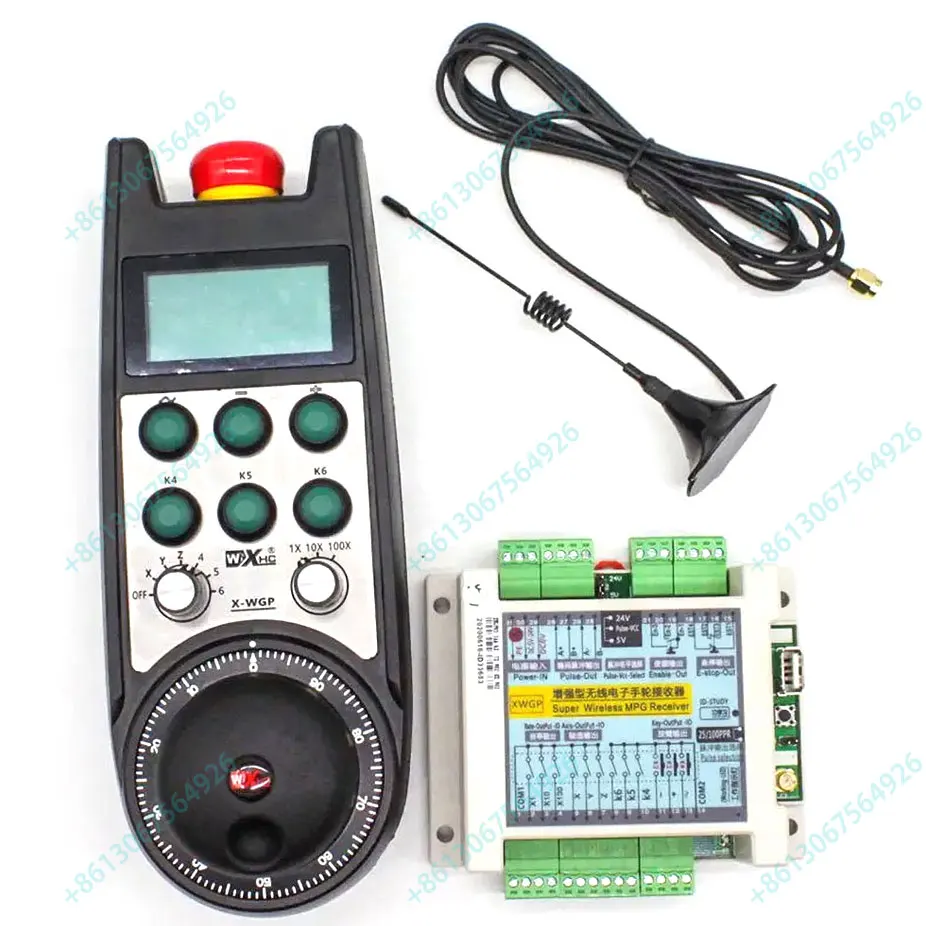 Большой портальный фрезерный станок XHC XWGP с аварийной остановкой беспроводной MPG