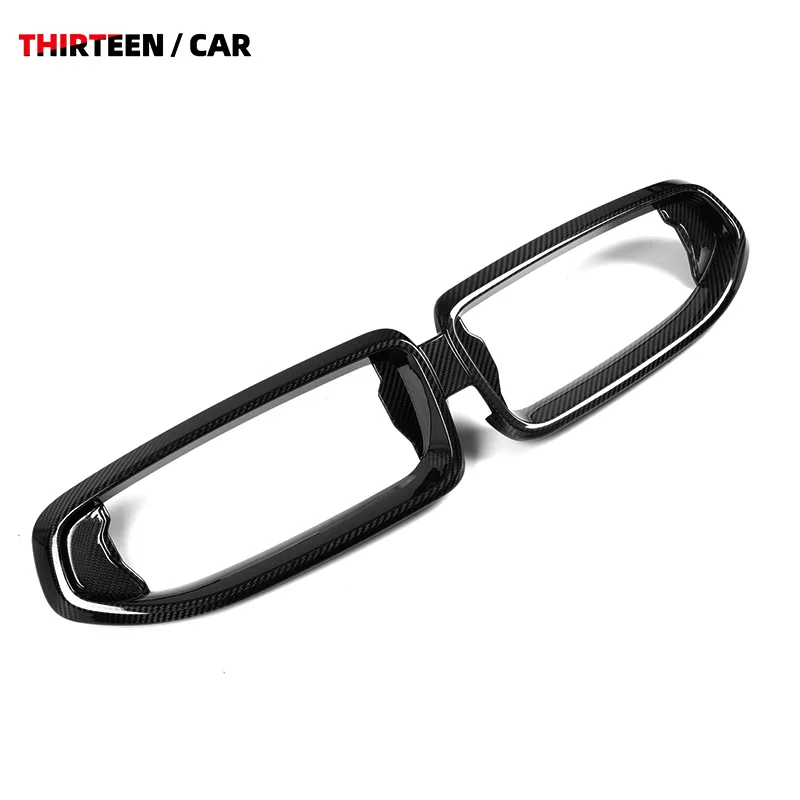 Фото Передняя решетка из сухого углерода для BMW 2 серии active Coupe G42 M230i M235i M240i 2021+, аксессуары MP Style №4