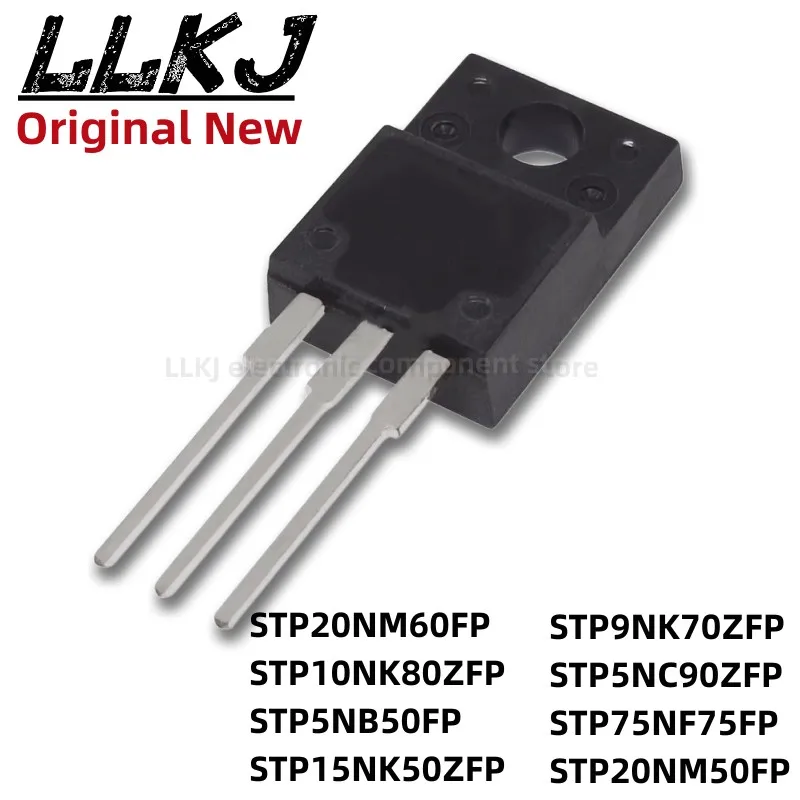 1 шт. STP20NM60FP STP10NK80ZFP STP5NB50FP STP15NK50ZFP STP9NK70ZFP STP5NC90ZFP STP75NF75FP STP20NM50FP TO-220F MOS FET