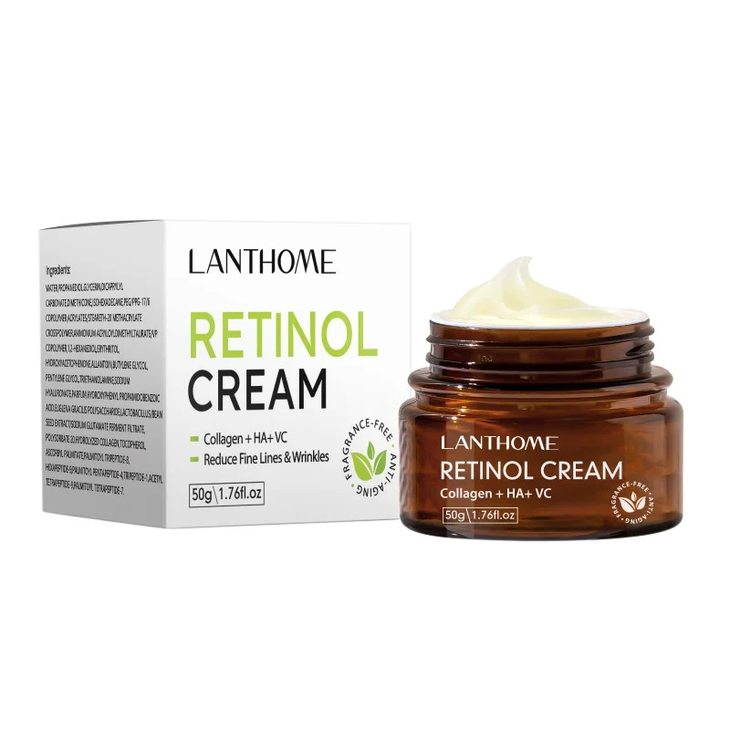 

Retinol Moisturizing Hydrating Cream 50ml Anti-Aging Remove Wrinkle Firming Lifting Whitening Brightening Facial Skin Care