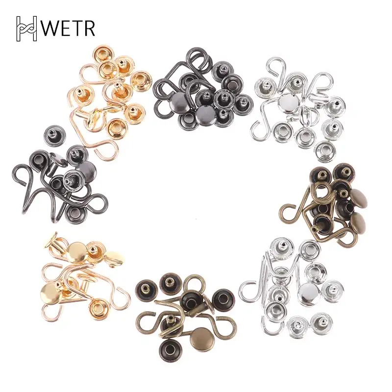 

27/32MM Nail-free Waist Buckle Waist Closing Adjustable Snap Button Resuable
