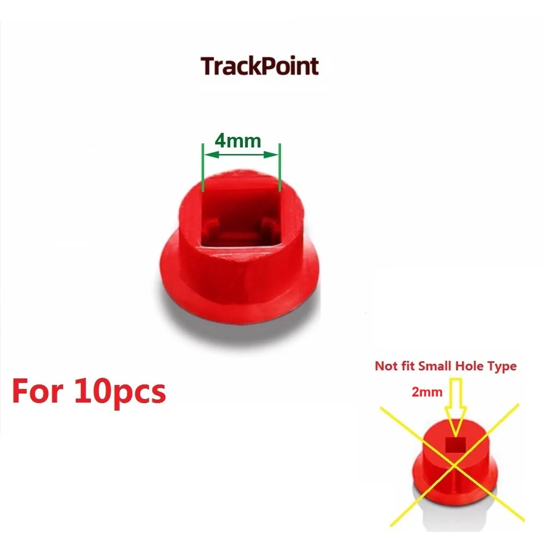 

10 шт., красная ниппельная резиновая крышка для указки мыши для ноутбука Lenovo ThinkPad T410 T420 T430 T510 T520 R400 T440p T540 E540...