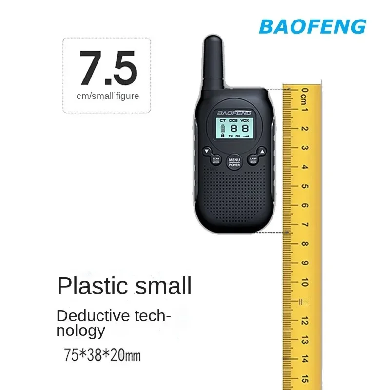 Baofeng Официальный магазин T6 мини-рация 0 5 Вт FRS PMR ручная двухсторонняя радиосвязь