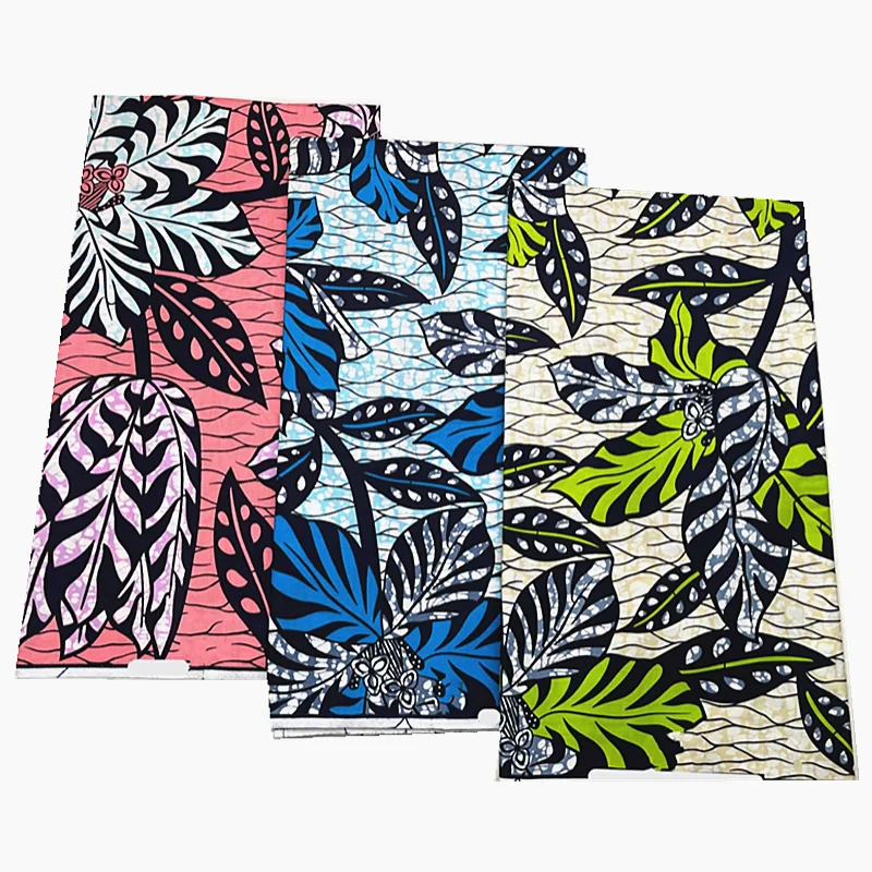 

Цветочный дизайн 2022 настоящий Африканский Анкара 100% хлопок принты Вощеная Ткань 6 ярдов Гана гарантированный настоящий воск для платья