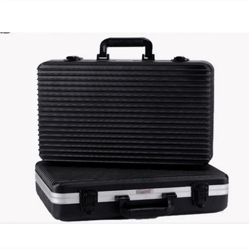 High Quality Storage and Sorting Aluminum Case Suitcase Toolbox File Box Impact Resistant Safety Camera Case With Cut Foam
