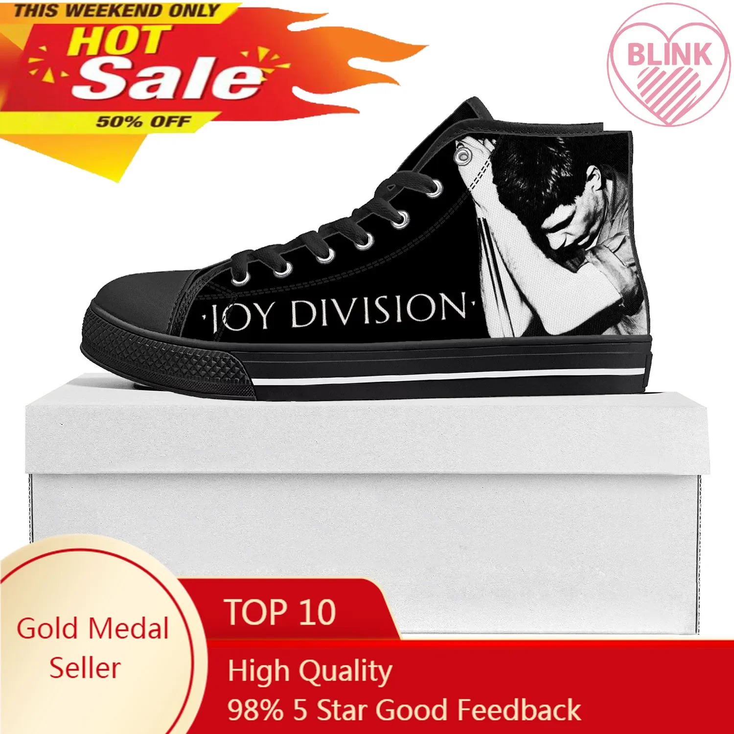 

Высококачественные мужские и женские кроссовки Joy Division с рок-группой, холщовые кроссовки для подростков, повседневная обувь для пар, черная обувь на заказ