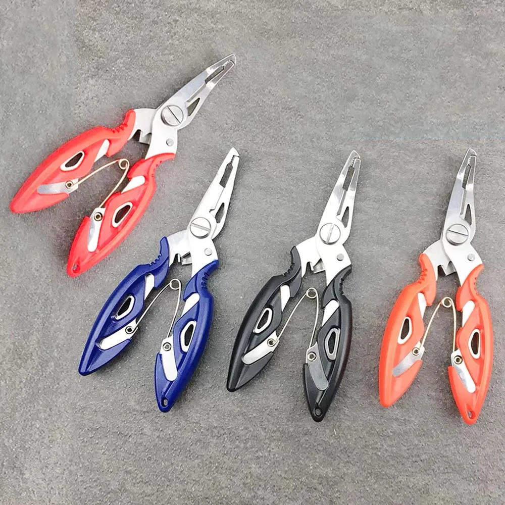 

1Set Fishing Plier Braid Line Storage Bag Multifunction Scissor Lure Hook Remover Cutter Tackle Tool Cutting Fish Use Tongs