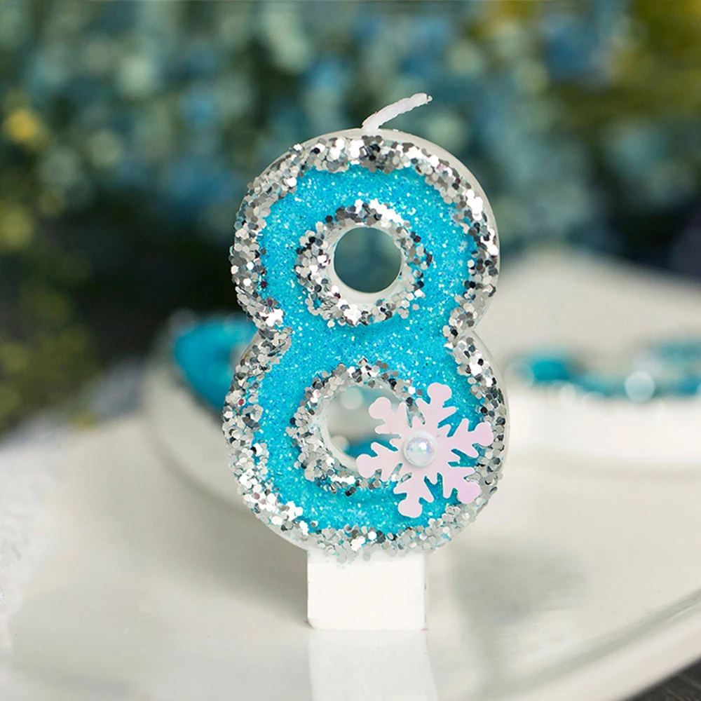 Цифровая Свеча на заказ день рождения годовщину детское креативное украшение