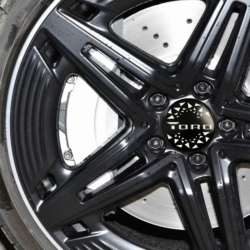 56/60/65 мм для Fiat TORO Logo Abarth 500 Albea Bravo Idea Uno Stilo ARGO CRONOS PUNTO TIPO DOBLO центральные наклейки на